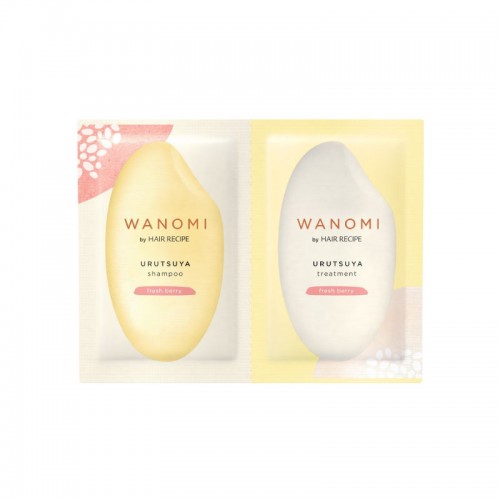 P&G Hair Recipe WANOMI URUTSUYA 清新果香米糠保濕亮澤護髮洗護旅行裝 10ml + 10g   163-1260
